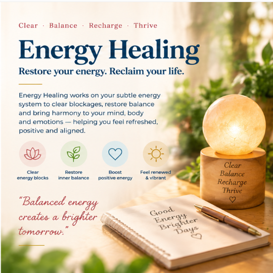 Clear, purposeful setting evoking intention and focus